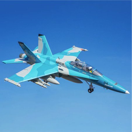 AVION EDF F-18 HORNET (SIM) GRIS 64MM PNP FMS