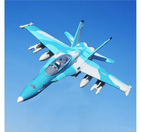 AVION EDF F-18 HORNET (SIM) GRIS 64MM PNP FMS