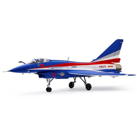 AVION EDF J-10 GRI W/REFELX V3 AZUL PNP FMS