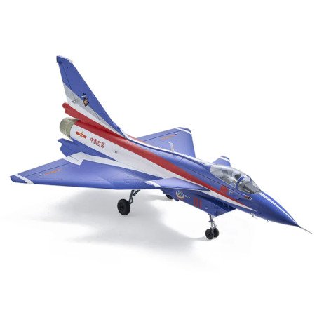 AVION EDF J-10 GRI W/REFELX V3 AZUL PNP FMS