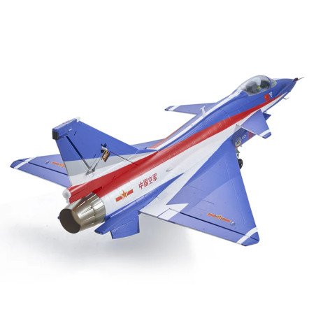 AVION EDF J-10 GRI W/REFELX V3 AZUL PNP FMS