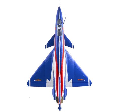 AVION EDF J-10 GRI W/REFELX V3 AZUL PNP FMS