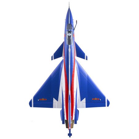 AVION EDF J-10 GRI W/REFELX V3 AZUL PNP FMS