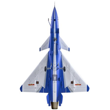AVION EDF J-10 GRI W/REFELX V3 AZUL PNP FMS
