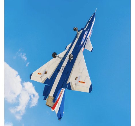 AVION EDF J-10 GRI W/REFELX V3 AZUL PNP FMS