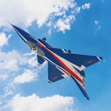 AVION EDF J-10 GRI W/REFELX V3 AZUL PNP FMS