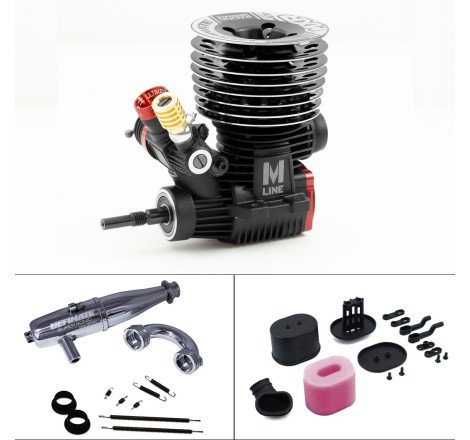 COMBO MOTOR ULTIMATE MXR v.3 CERAMIC + FILTRO AIRMAX + ESCAPE EFRA 2141 SUPERSONIC