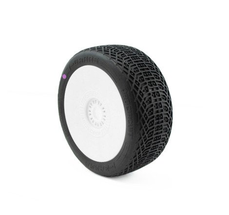 I-BARRS v3 BUGGY K1 (CLAY SUPER SOFT) PRE-MOUNTED WHITE (2pcs.)