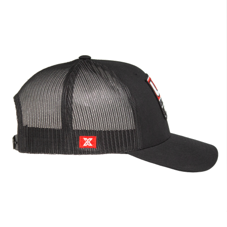 ULTIMATE ORIGINAL SNAPBACK RETRO TRUCKER CAP BLACK