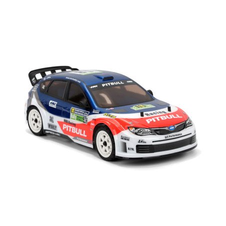 PITBULL RALLY 4WD RTR 1:10 WATERPROOF BRUSHLESS 60A 3300KW WHITE HNR9804SR-W