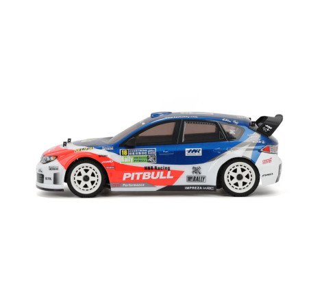 PITBULL RALLY 4WD RTR 1:10 WATERPROOF BRUSHLESS 60A 3300KW WHITE HNR9804SR-W