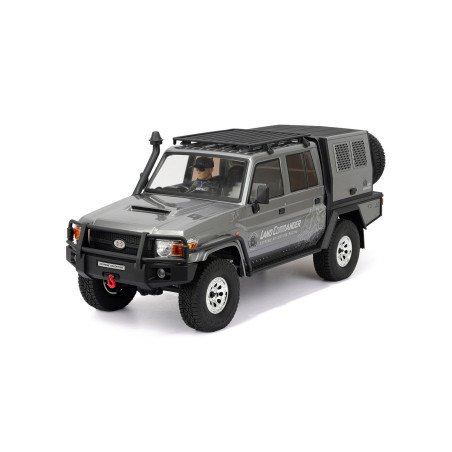 COCHE CRAWLER TOYOTA LC79 1/10 RGT86160 WATERPROOF GRIS RTR