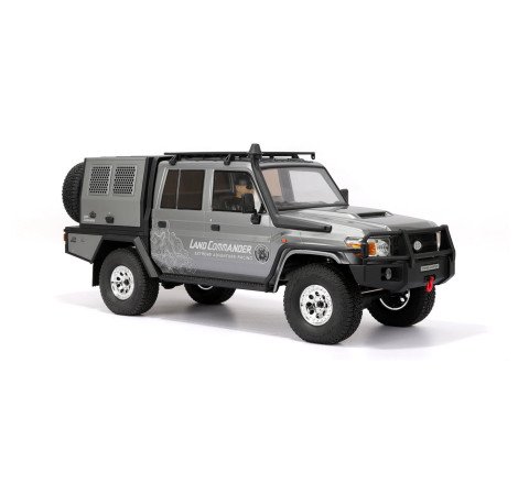 TOYOTA LC79 4x4 RTR 1:10 WATERPROOF TRAIL CRAWLER GREY RGT86160