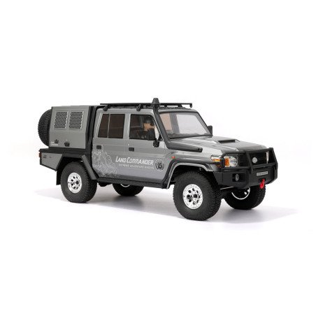 COCHE CRAWLER TOYOTA LC79 1/10 RGT86160 WATERPROOF GRIS RTR