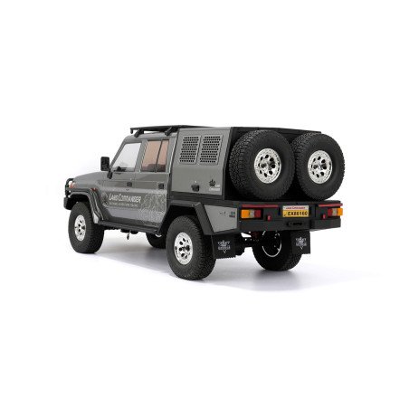 COCHE CRAWLER TOYOTA LC79 1/10 RGT86160 WATERPROOF GRIS RTR