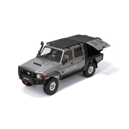 TOYOTA LC79 4x4 RTR 1:10 WATERPROOF TRAIL CRAWLER GREY RGT86160