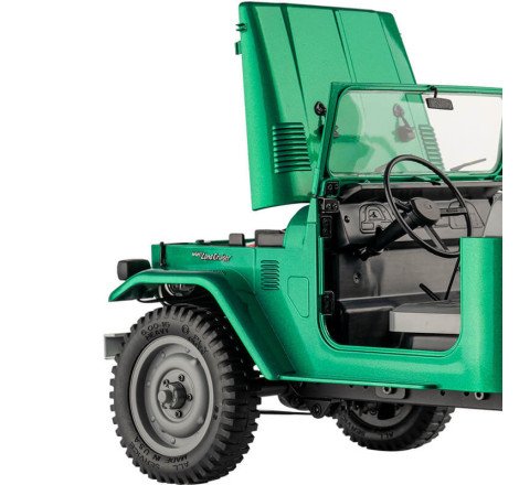 COCHE CRAWLER 1/12 TOYOTA FJ45 RTR VERDE  FMS 