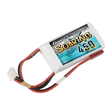 GENS ACE SOARING  450 mha 11.1V 30C 3S1P WITH JST-SYP - GEA4503S30JST