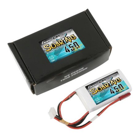 GENS ACE SOARING  450 mha 11.1V 30C 3S1P WITH JST-SYP - GEA4503S30JST