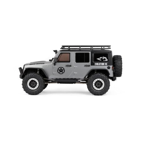 ROCK CRUISER 4WD RTR 1:10 WATERPROOF CRAWLER GREY RGT86100-GR V3