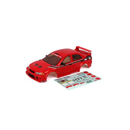 HNR9804 MITSUBISHI COMPLETE BODY W/LIGHTS RED