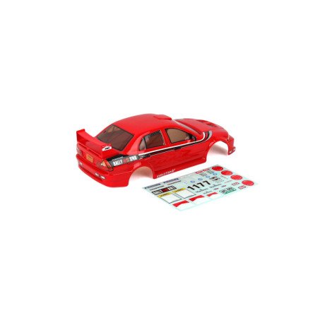 HNR9804 MITSUBISHI COMPLETE BODY W/LIGHTS RED
