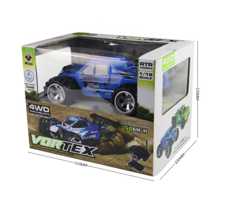 1/18 2.4GHZ 4WD RC CAR OFF-ROAD MONSTER RTR - A979