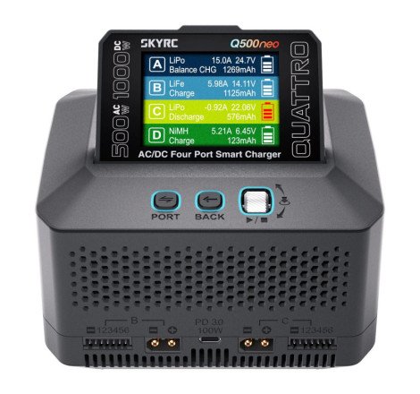 CARGADOR Q500NEO LIPO 15A 500W SKYRC
