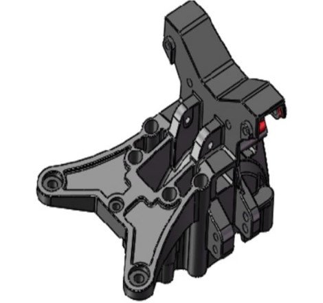 HNRH9901 REAR SHOCK MOUNT