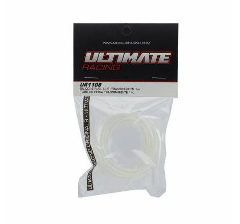 SILICONE FUEL LINE (TRANSPARENT) 1m.