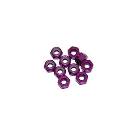 AUTOBLOCANTE ALU. M4 PURPURA (10u.)