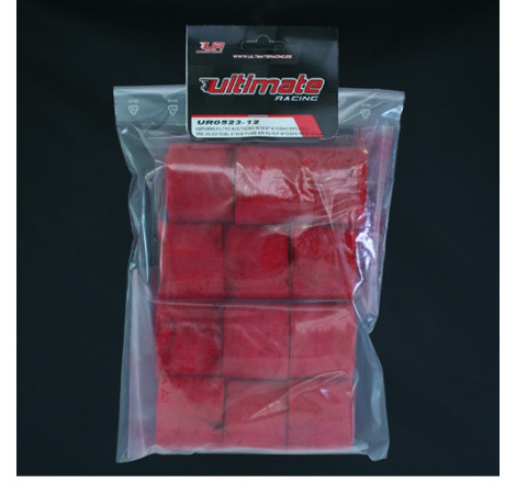 PRE-OILED DUAL-STAGE FOAM AIR FILTER (KYOSHO MP9) (12 pcs)