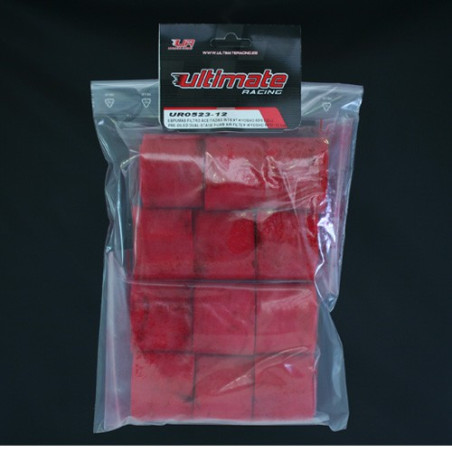 PRE-OILED DUAL-STAGE FOAM AIR FILTER (KYOSHO MP9) (12 pcs)