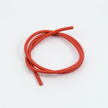 CABLE SILICONA ROJO 14awg (50cm)