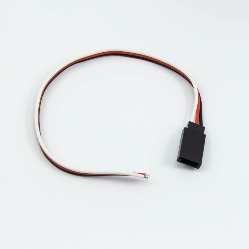 CONECTOR FUTABA HEMBRA CON CABLE (20cm)