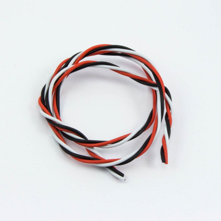 CABLE SERVO TRENZADO 22awg (50cm)