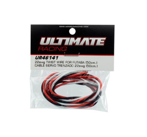 CABLE SERVO TRENZADO 22awg (50cm)