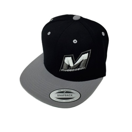 GORRA MUGEN USA NEGRA/PLATA