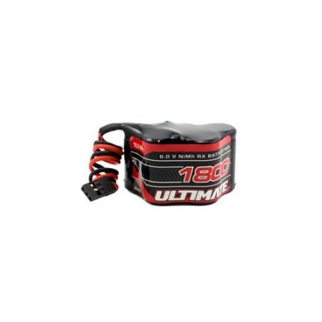 BATERÍA ULTIMATE NiMh RECEPTOR PIRAMIDE 6.0v. 1800mAh CONEXIÓN JR