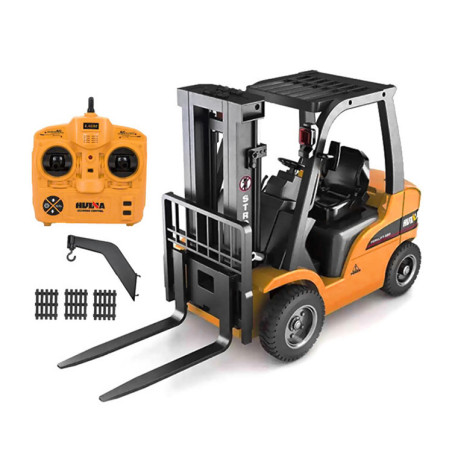 HUINA 1577 1/10 SCALE  2,4G METAL FORK LIFT TRUCK