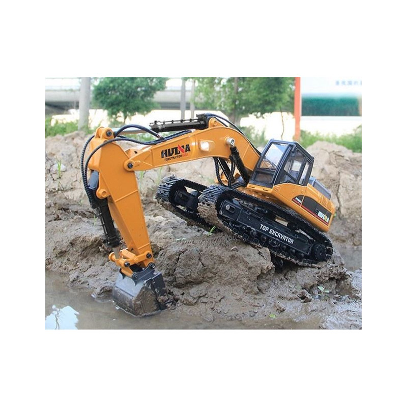 Rc excavator huina hot sale 580 full metal