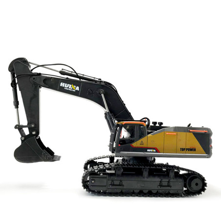 HUINA 1592 1/14 SCALE 2,4G 22CH METAL RC EXCAVATOR