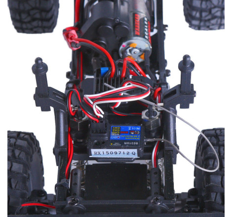 ROCK CRUISER RC4 4x4 RTR 1:10 WATERPROOF TRAIL CRAWLER BLACK RGT136100-BK