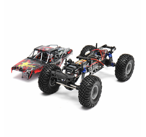 COCHE ROCK HAMMER 1/10 RGT1800-R WATERPROOF 4X4 ROJO RTR