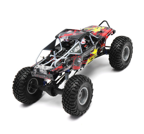 COCHE ROCK HAMMER 1/10 RGT1800-R WATERPROOF 4X4 ROJO RTR