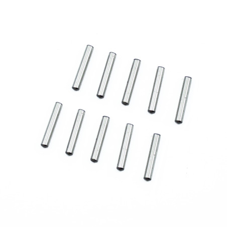 2.5x14.8 mm KIT PINS ACERO CROMADO (10u.)