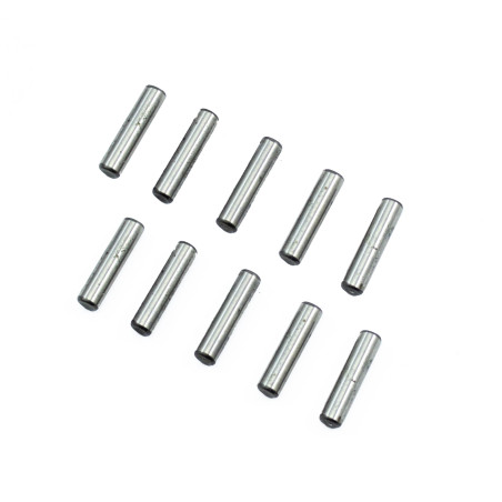 3x12.8 mm KIT PINS ACERO CROMADO (10u.)