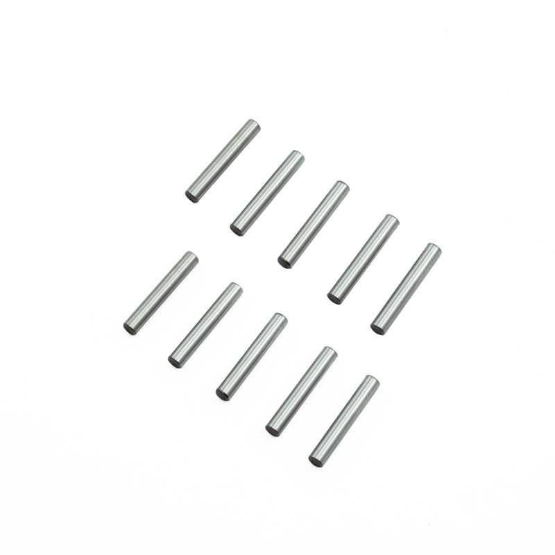 2.5x15.8mm CHROME STEEL PIN SET  (10pcs.)