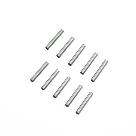 2.5x15.8mm CHROME STEEL PIN SET  (10pcs.)