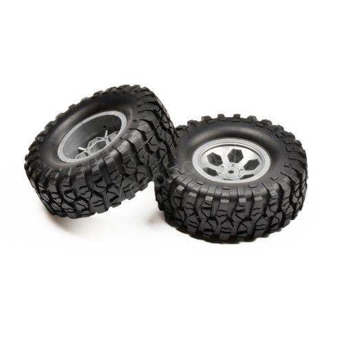 PRE-MOUNTED TIRE SET TYPE 1 (GREY) 136100V2
